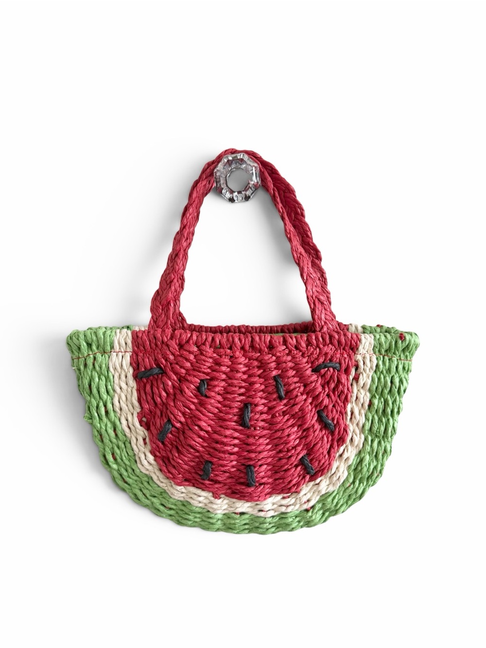 🍉 Watermelon Raffia Woven Crossbody & Handbag | Summer Beach Purse 🍉